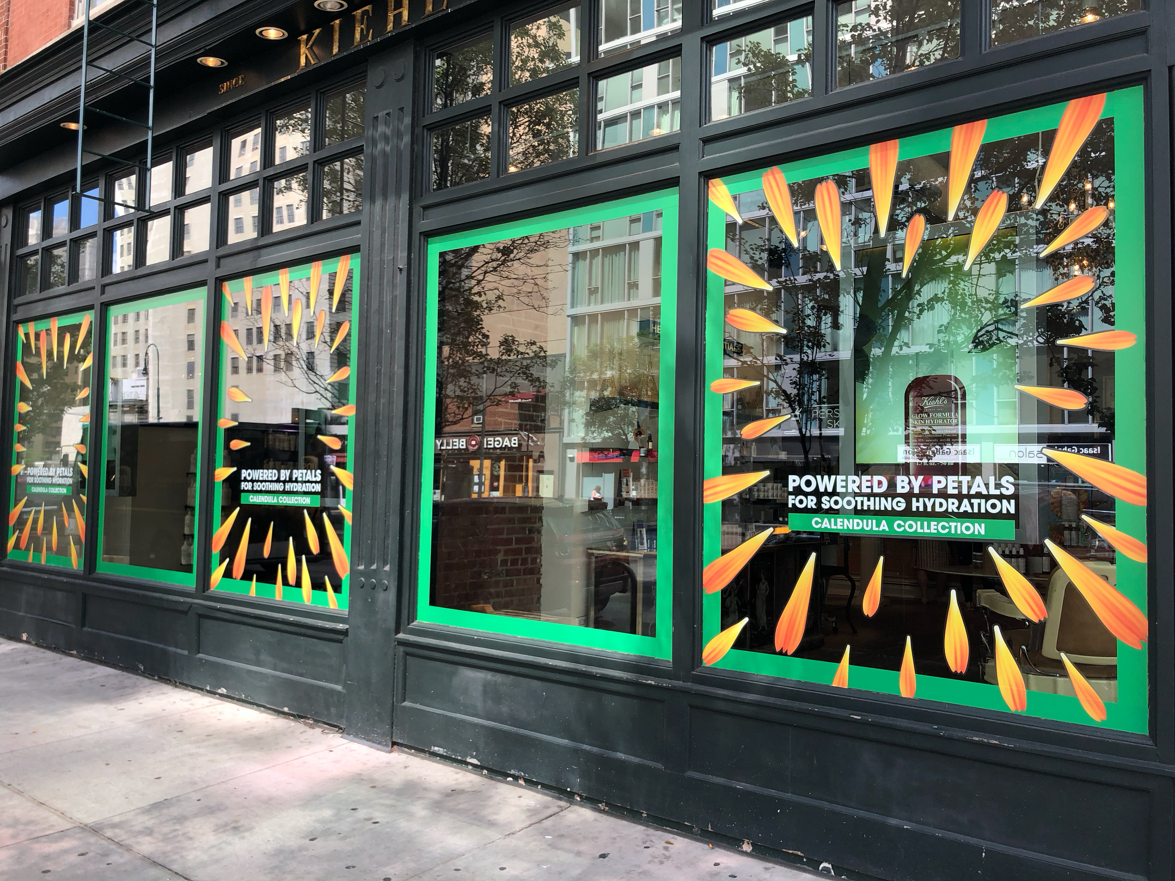 Kiehl's — in-store environment.