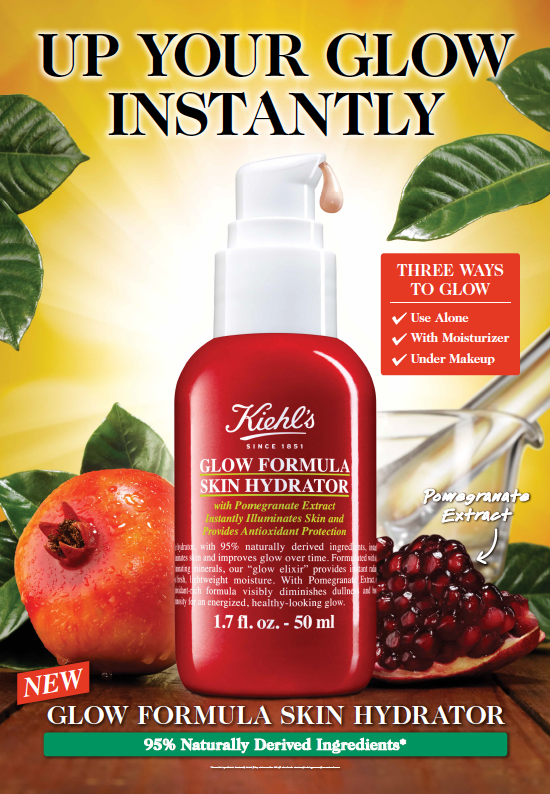 Kiehl's — window signage.