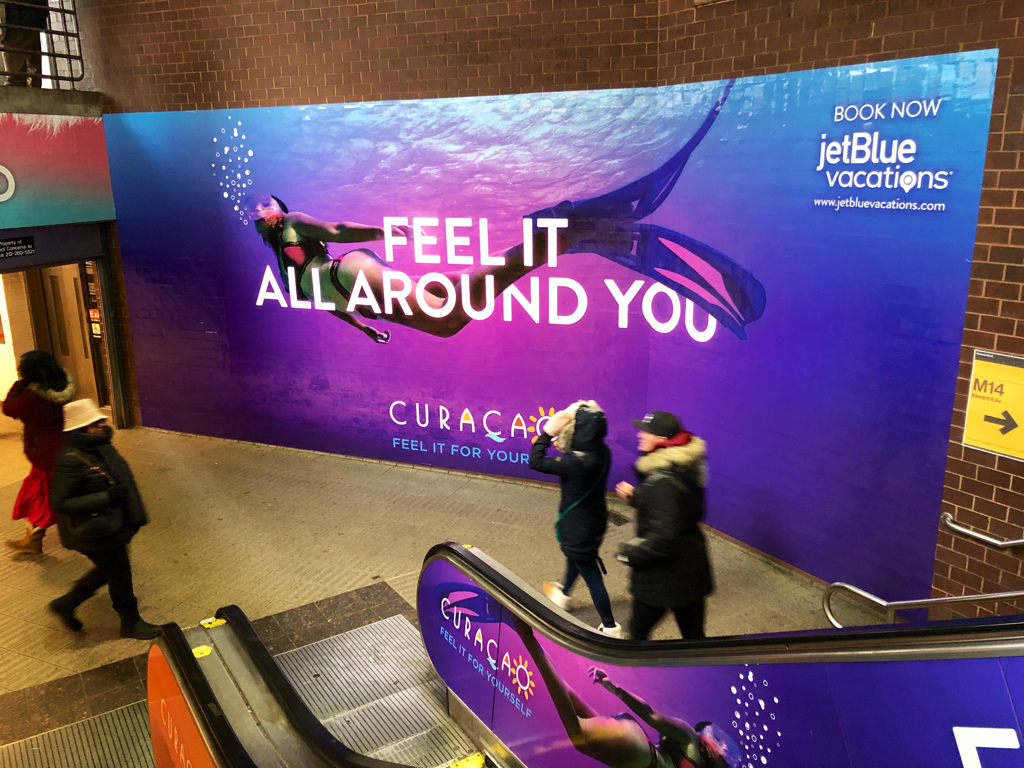 Curaçao — Union Square station takeover.