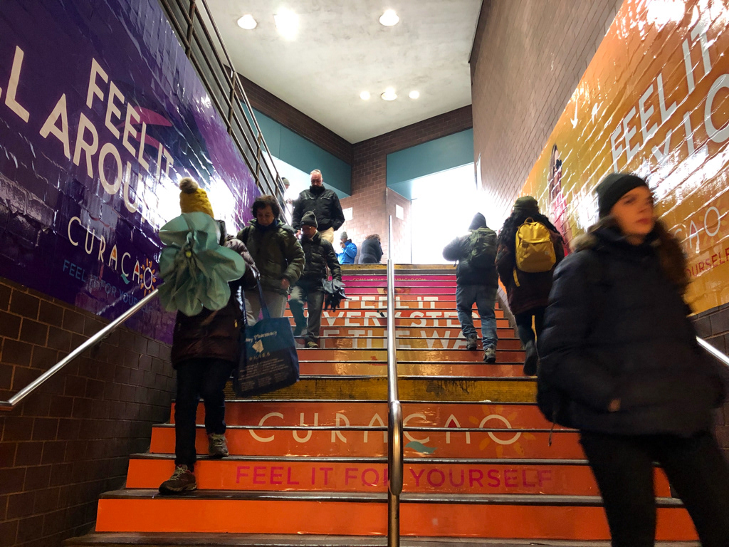 Curaçao — Union Square station takeover.